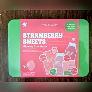 ESW Beauty Strawberry Sweets Glowing Skin Masks